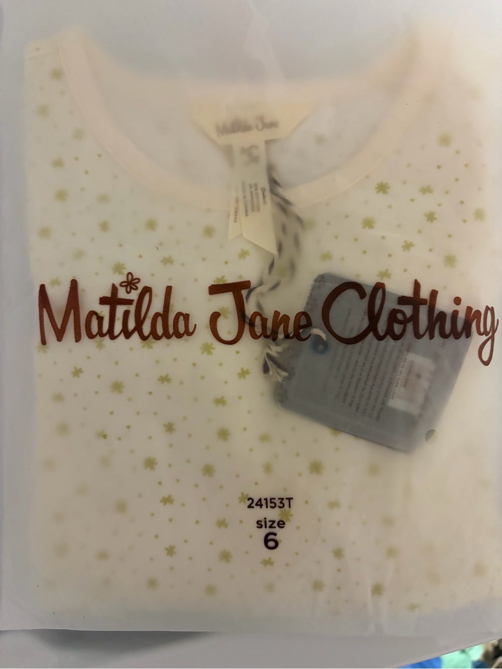 Matilda Jane Top NWT Size 6